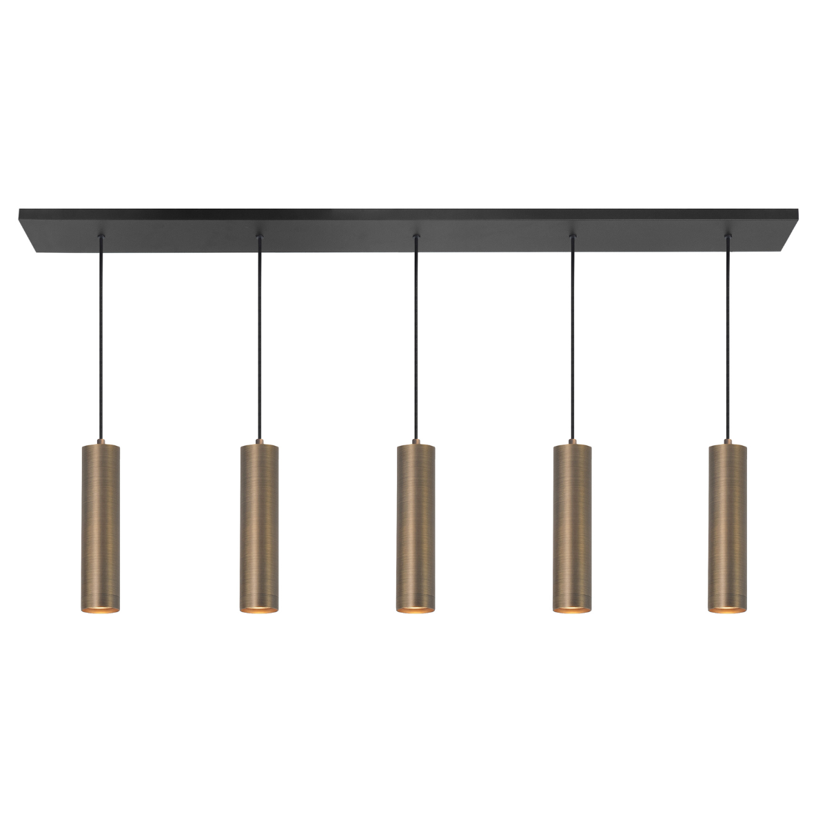 Highlight Hanglamp Perugia Brons Recht 5L