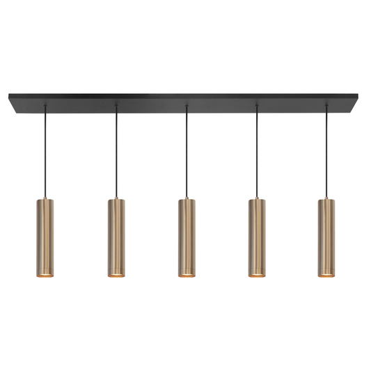 Highlight Hanglamp Perugia Goud Recht 5L