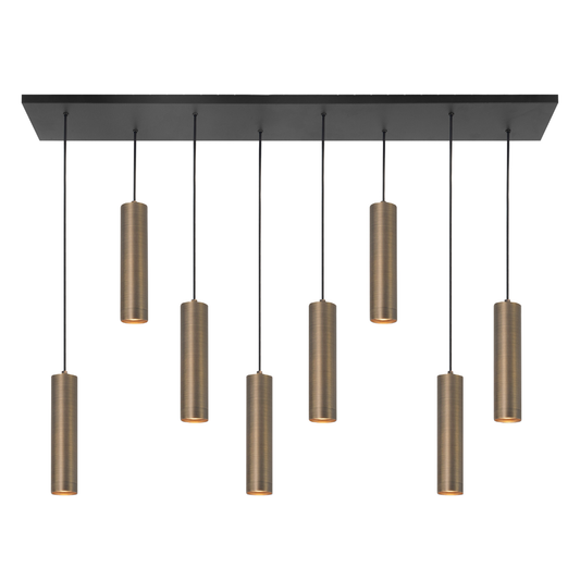 Highlight Hanglamp Perugia Brons Recht 8L
