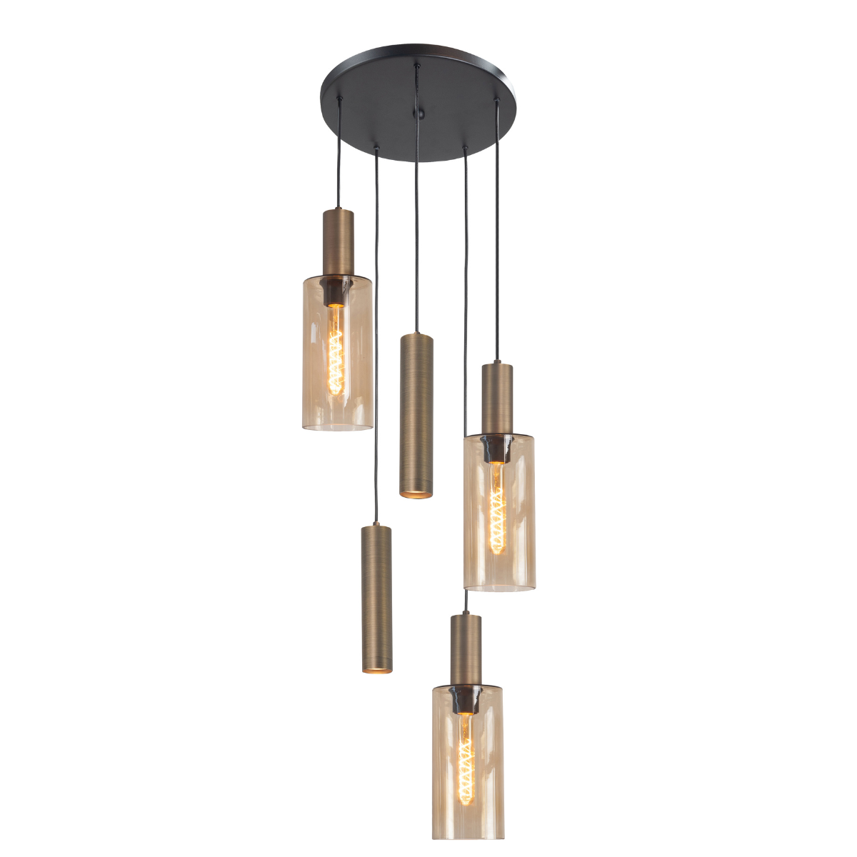 Highlight Hanglamp Perugia Brons Rond 5L