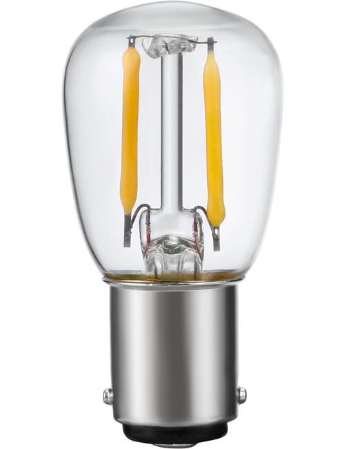 SPL LED Ba15d Fila Pygmy P26x56 230V 140Lm 1.5W 925 AC Clear Non-Dim