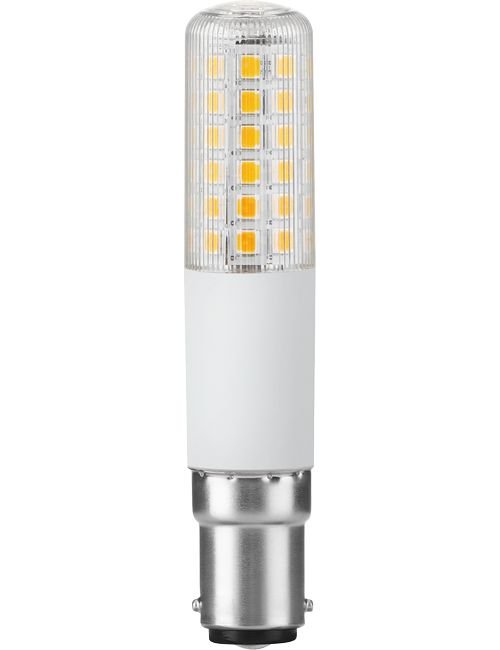 SPL LED Ba15d Tube T18x90 230V 1055Lm 8W 827 AC Clear Dim