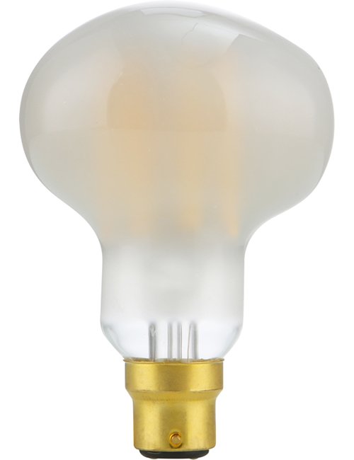 SPL LED Ba22d Fila Hammerhead R83x117 230V 550Lm 6W 827 Frosted Mirror Dim