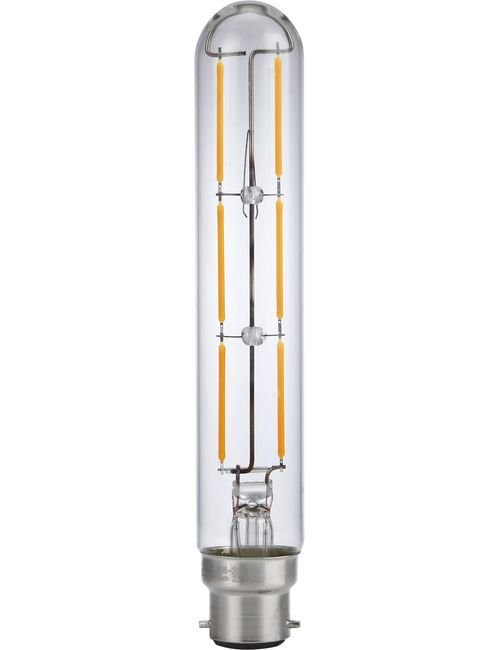 SPL LED Ba22d Fila Colorenta-S T30x171 230V 470Lm 5W 922 AC Clear Dim