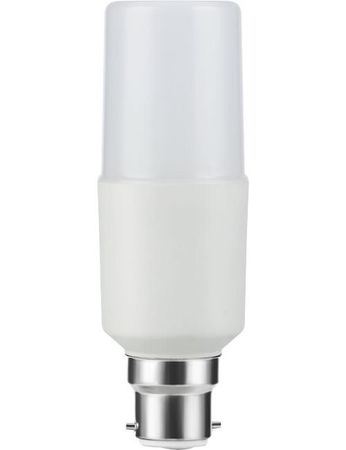 SPL LED Ba22d Stick T41x125 95-265V 1180Lm 9W 830 180° AC/DC Opal Non-Dim