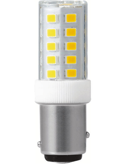 SPL LED Bay15d Tube T17x52 230V 380Lm 3.5W 830 AC Clear Non-Dim