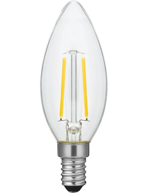 SPL LED E14 Fila Candle C35x100 230V 150Lm 2W 925 AC Clear Dim