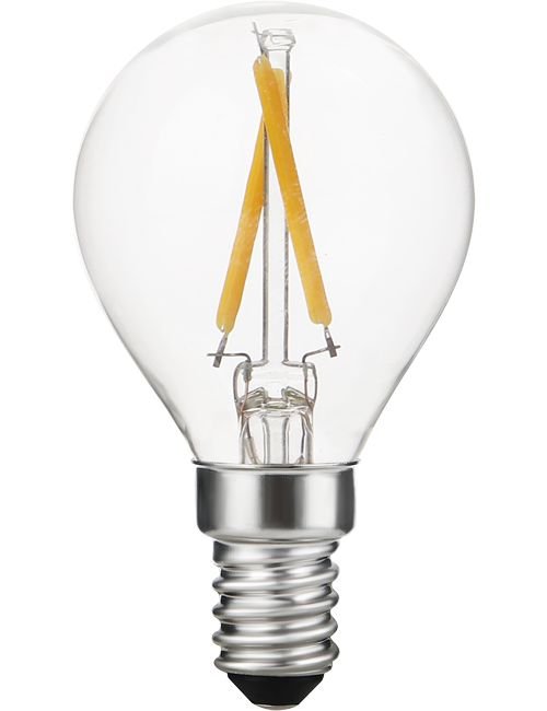 SPL LED E14 Fila Ball G45x75 230V 120Lm 2W 925 AC Clear Dim