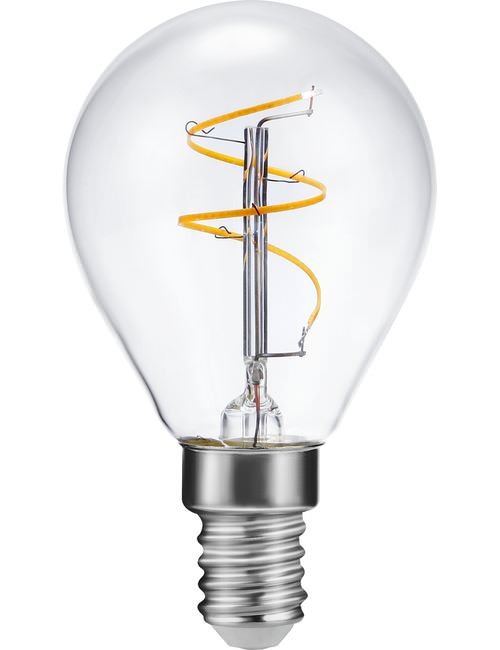 SPL LED E14 Slim Flex Fila Ball G45x80 320Lm 3.2W 922 AC Clear Dim