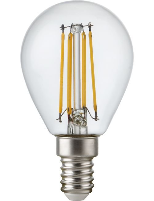 SPL LED E14 Fila Ball G45x80 230V 470Lm 4.7W 927 AC Clear Dim