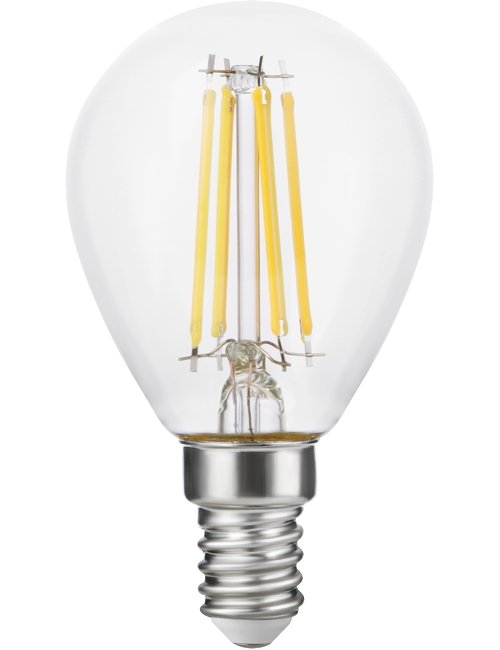 SPL LED E14 Fila Ball G45x80 230V 470Lm 4.7W 925 AC Clear Dim