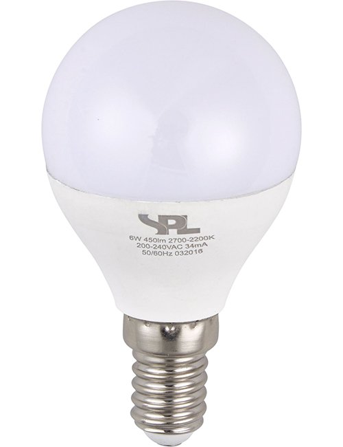 SPL LED E14 DTW Ball G45x78 230V 250Lm 4W 920-927 200° AC Opal Dim