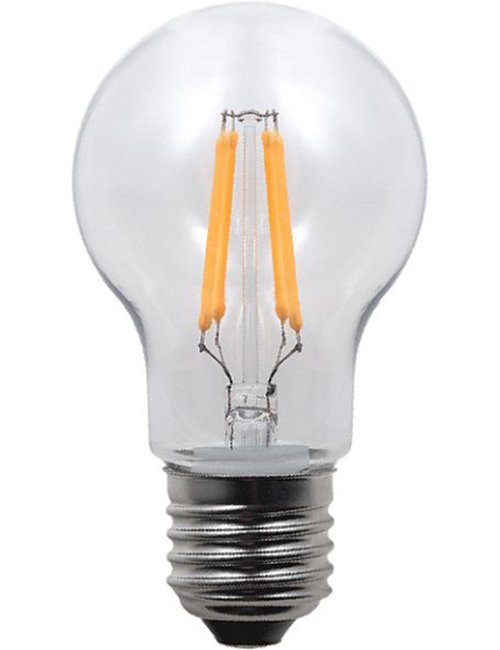 SPL LED E27 Fila GLS A55x100 230V 320Lm 3.5W 827 Polycarbonate Clear N-Dim