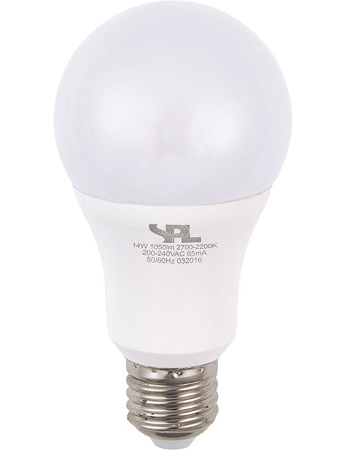 SPL LED E27 DTW GLS A65x128 230V 1050Lm 14W 920-927 270° AC Opal Dim