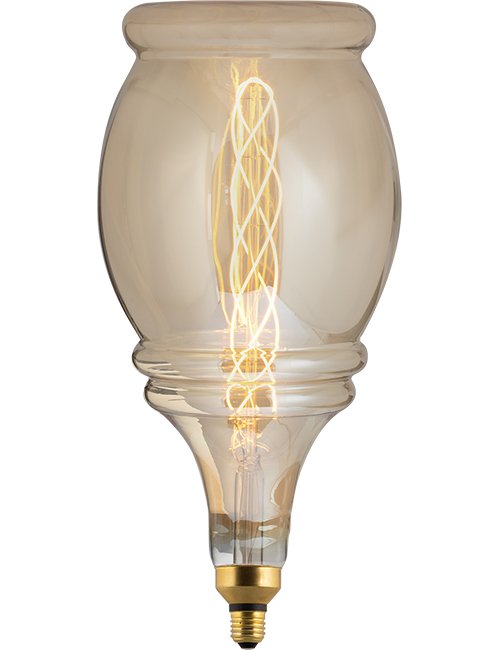 SPL LED E27 Fila XXL Flex Bell 225x480 230V 250Lm 6W 920 AC Gold Dim