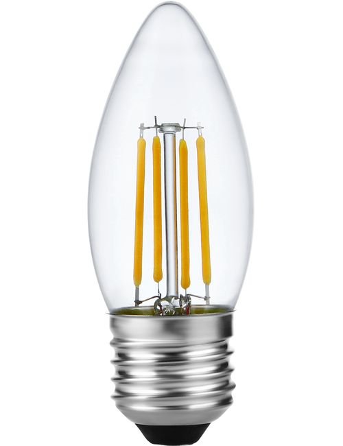 SPL LED E27 Fila Candle C35x100 230V 320Lm 4W 925 AC Clear Dim