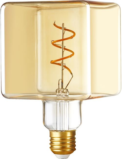 SPL LED E27 Flex Ice Cube C95x155 230V 240Lm 4W 922 AC Gold Dim