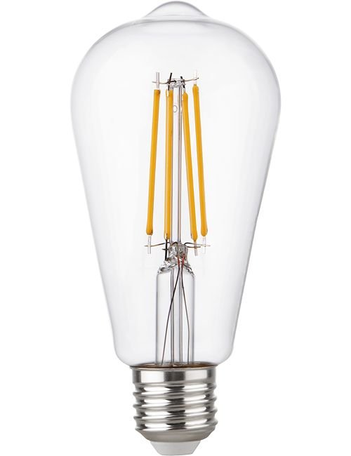 SPL LED E27 Fila Rustika ST64x140 230V 470Lm 4.7W 925 AC Clear Dim