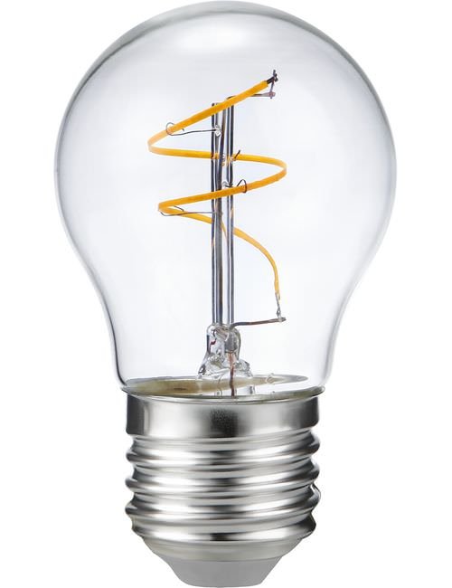 SPL LED E27 Slim Flex Fila Ball G45x80 320Lm 3.2W 922 AC Clear Dim