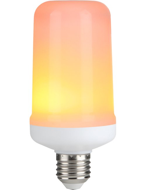 SPL LED E27 T62x140 230V 60Lm 5W 815 AC Flicker Flame Effect Non-Dim