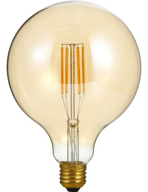 SPL LED E27 Fila Globe G125x180 230V 570Lm 7W 922 AC Gold Dim