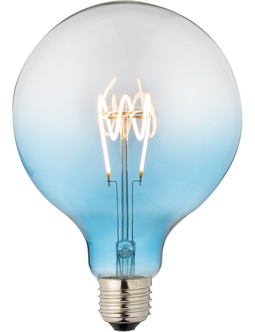 SPL LED E27 Fila Flex TR Globe G125x180 230V 140Lm 4W AC Blue Dim