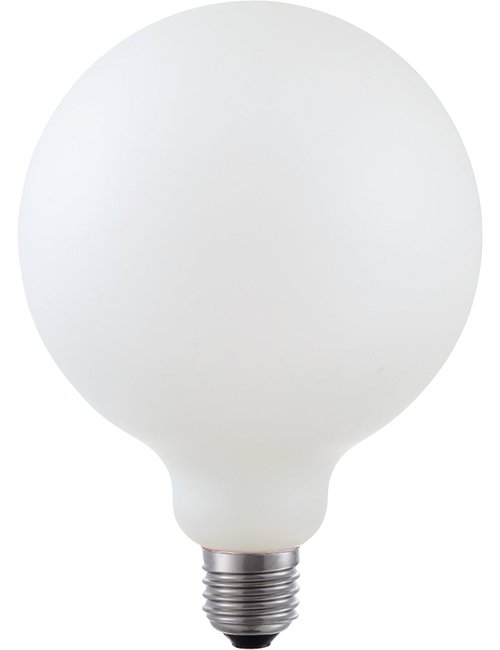 SPL LED E27 Fila Globe G125x180 230V 520Lm 5.5W 925 AC Matt White Dim