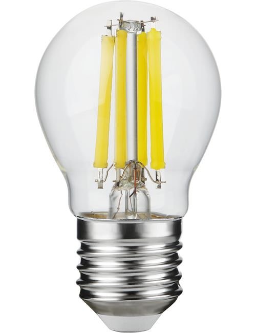 SPL LED E27 Fila Ball G45x80 230V 806Lm 7W 927 AC Clear Dim