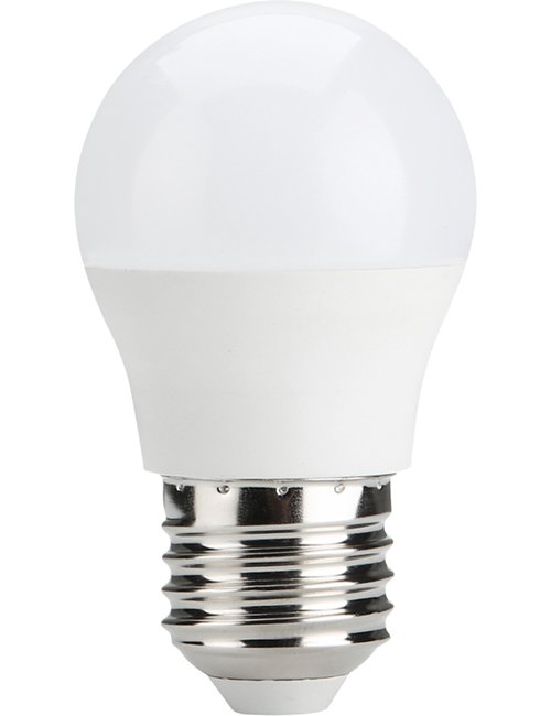 SPL LED E27 Ball G45x80 230V 470Lm 5W 827 240° AC Opal Dim