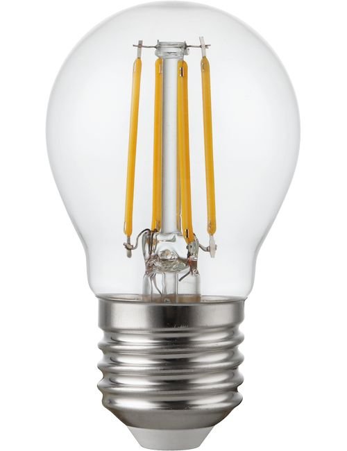 SPL LED E27 Fila Ball G45x80 230V 470Lm 4.7W 925 AC Clear Dim