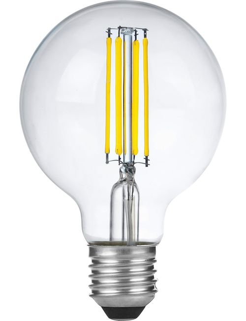 SPL LED E27 Fila Globe G80x120 230V 550Lm 6W 925 AC Clear Dim