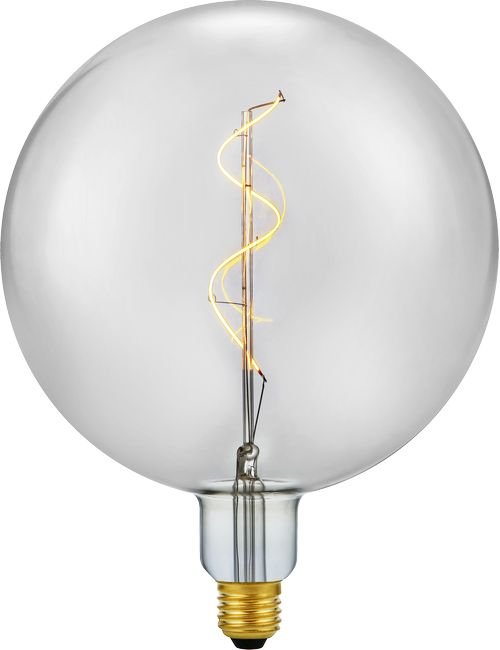 SPL LED E27 Slim Flex Fila Globe G200x261 470Lm 5.5W 822 AC Smoke Dim