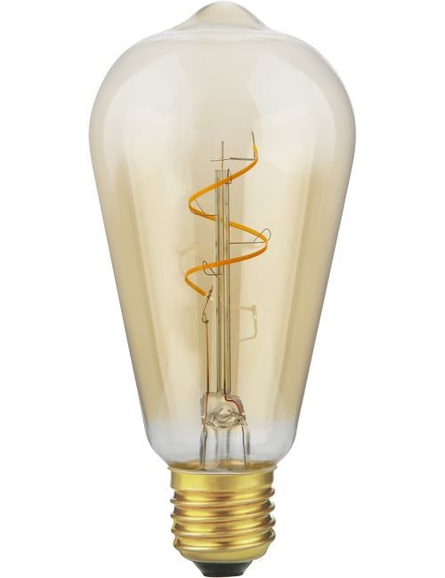 SPL LED E27 Slim Flex Fila Rustika ST64x140 250Lm 2.9W 922 AC Gold Dim