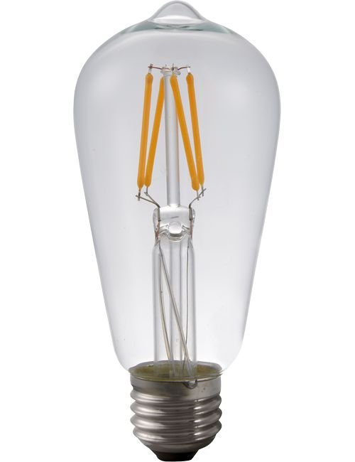 SPL LED E27 Fila Rustika ST58x130 230V 320Lm 4W 925 AC Clear Dim