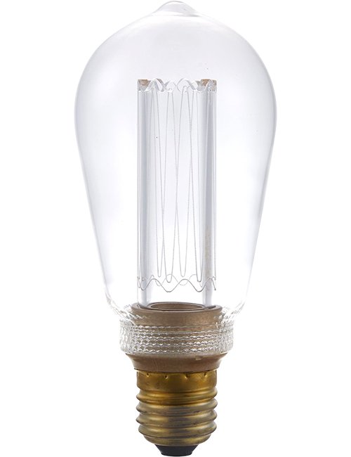 SPL LED E27 Vintage Rustika ST64x145 230V 140Lm 3.5W 820 AC Clear Dim