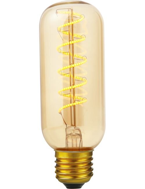 SPL LED E27 Fila Flex AX Tube T45x130 230V 200Lm 4W 920 AC Gold Dim