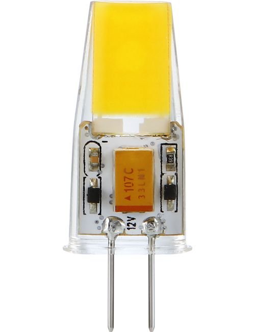 SPL LED G4 COB T12x37 12V 260Lm 2W 827 AC/DC Clear Dim