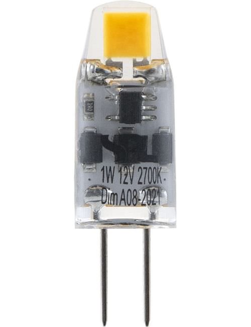 SPL LED G4 COB T10x31 12V 80Lm 1.1W 822 330° AC/DC Clear Dim