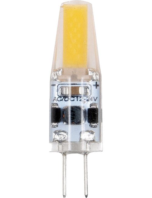 SPL LED G4 COB T10x35 12V 160Lm 1.5W 827 AC/DC Clear Dim