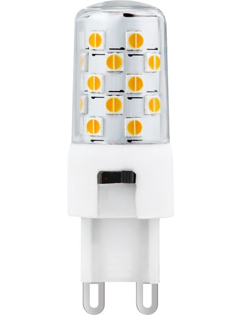 SPL LED G9 Switch T18x55 230V 350Lm 3.4W 930/940/965 AC Clear Dim