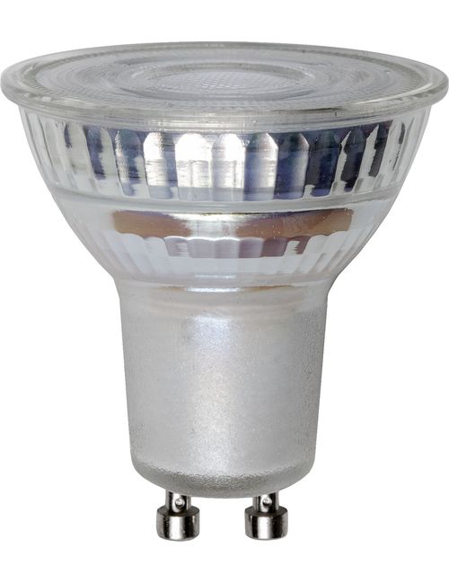SPL LED GU10 MR16 Glass 50x55 230V 290Lm 3.4W 930 38° AC Dim