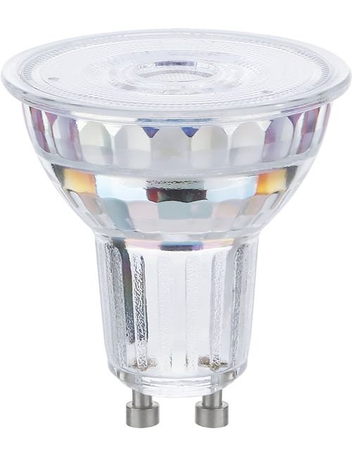 SPL LED GU10 MR16 Glass 50x54 230V 350Lm 3.7W 827 36° AC 3step-Dim