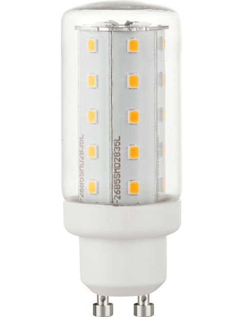 SPL LED GU10 Glass T30x80 230V 450Lm 4W 827 AC Non-Dim