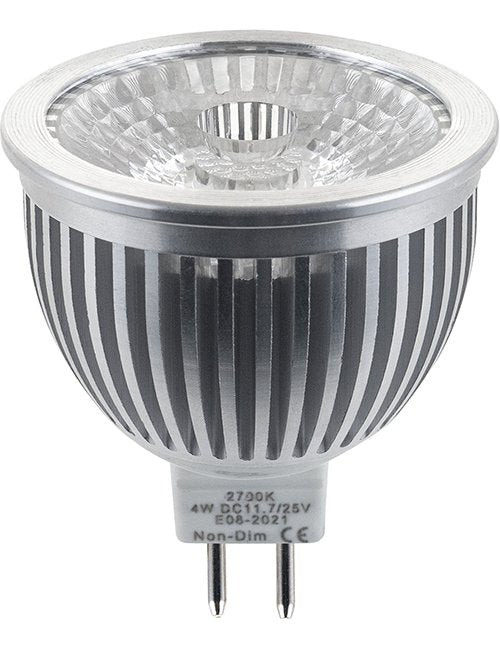SPL LED GU5.3 MR16 PMMA 50x59 12-30V 280Lm 4W 827 38° AC/DC Non-Dim
