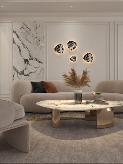 Maxlight W0391 Wandlamp Marbles 6W Zwart