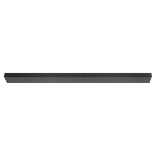 Highlight Plafondplaat Zwart zonder gaten 100 x 9,5cm