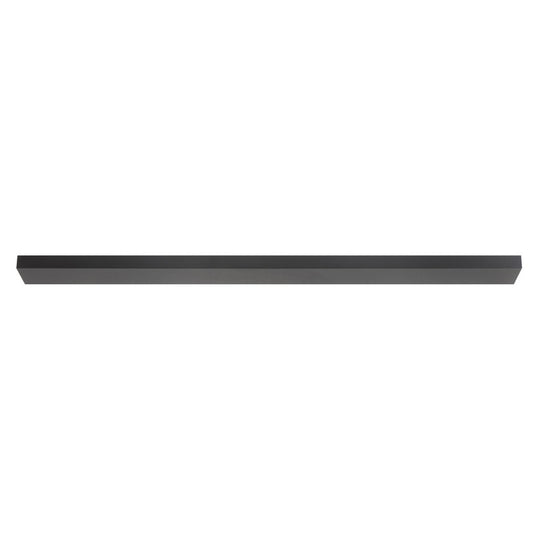 Highlight Plafondplaat Zwart zonder gaten 120 x 9,5cm