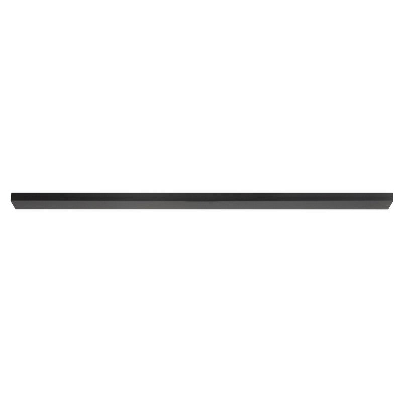 Highlight Plafondplaat Zwart zonder gaten 150 x 9,5cm
