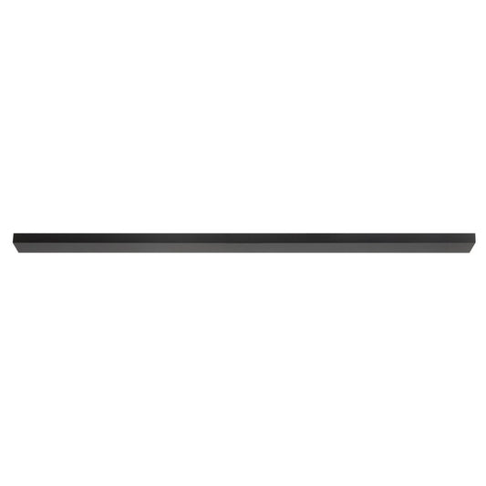 Highlight Plafondplaat Zwart zonder gaten 150 x 9,5cm