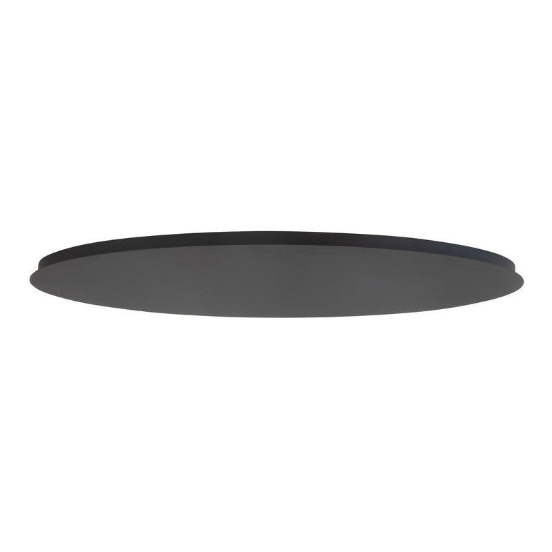 Highlight Plafonplaat Zwart Ovaal zonder gaten 100 x 35cm